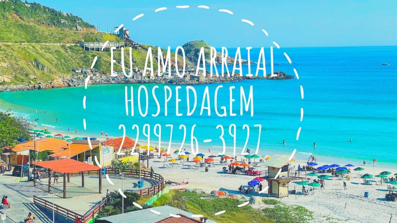 אריאל דו קאבו Cobertura Vista Mar Praia Grande Ate 10 Pessoas מראה חיצוני תמונה