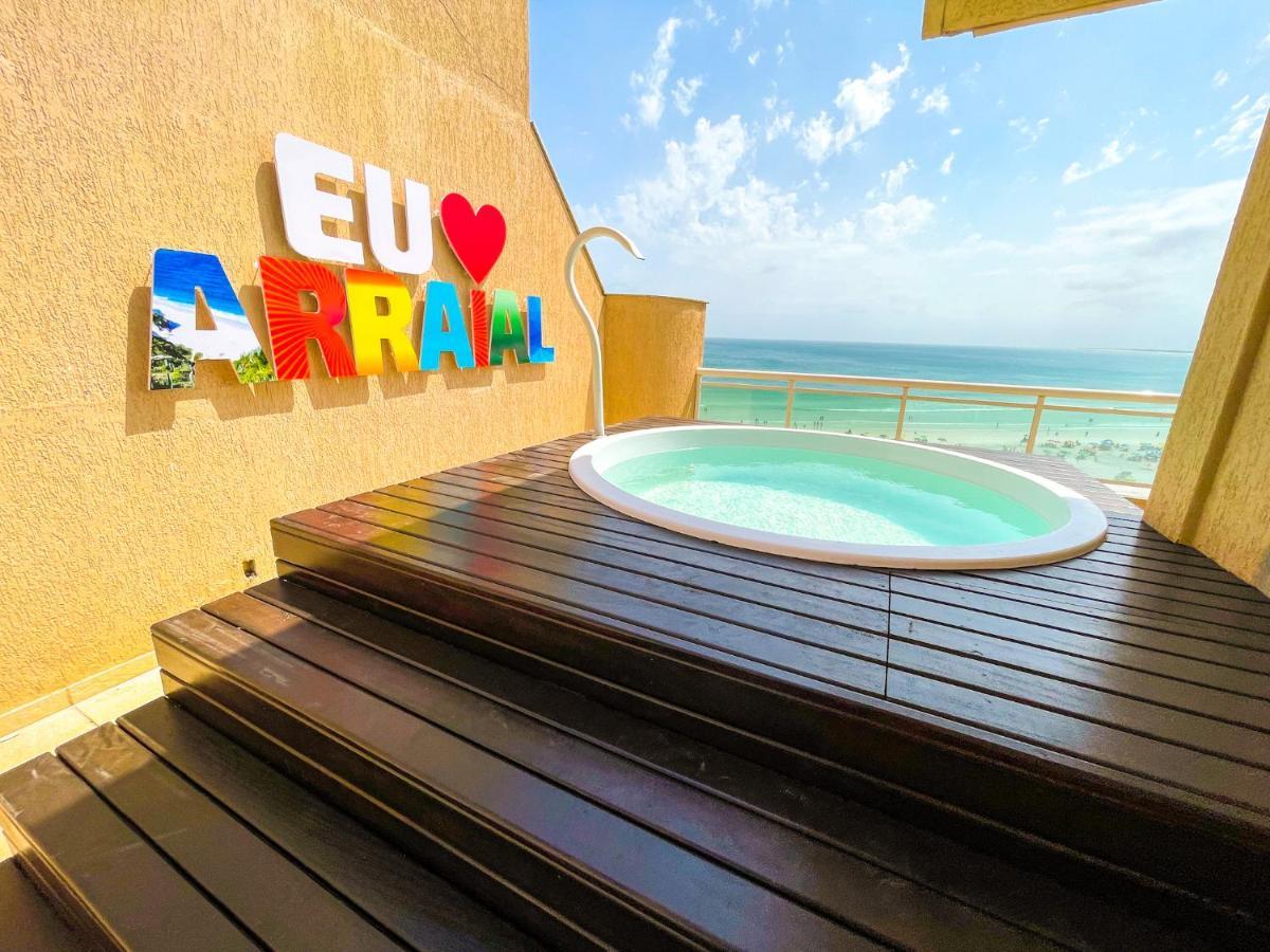 אריאל דו קאבו Cobertura Vista Mar Praia Grande Ate 10 Pessoas מראה חיצוני תמונה